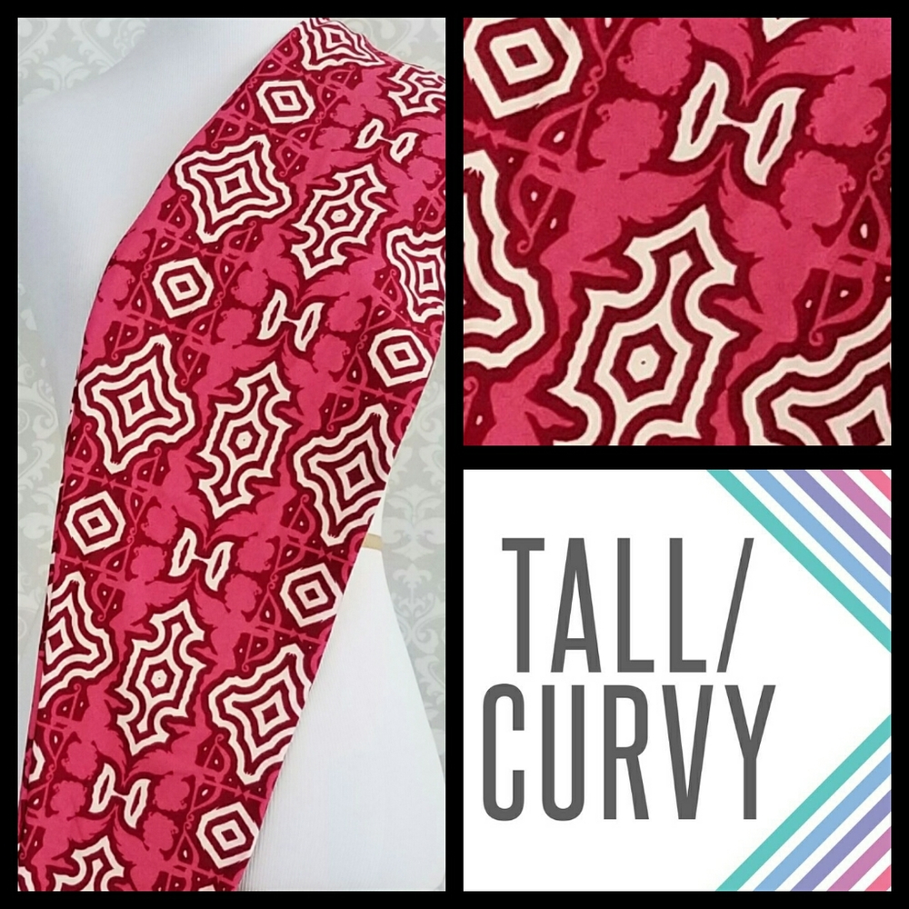 LulaRoe TC VDay Leggings